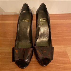 Stuart weitzman bow right heels